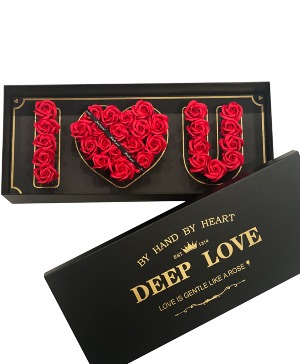 "I Love You" Box  Floral Box
