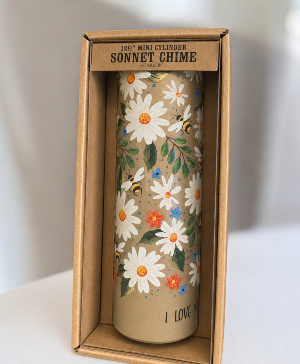 I Love You Floral Sonnet Chime 