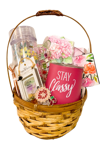 SF I Love You Mom Basket basket
