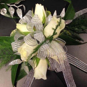 Ice Princess Wrist Corsage