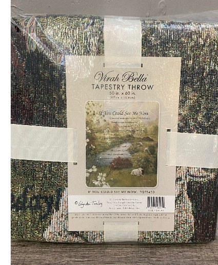 If You Could See Me Now Tapestry Throw