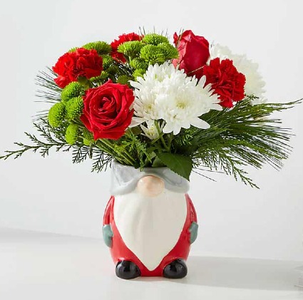 I'll Be Gnome for Christmas Bouquet 