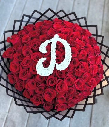 I'm Locked in Love Bouquet (100 Roses)  in Whittier, CA | Rosemantico Flowers