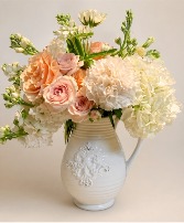 Simply Southern Ceramic Pitcher arrangement