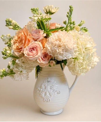 Simply Southern Ceramic Pitcher arrangement