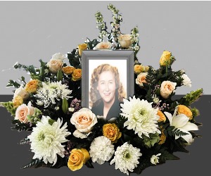 In Celebration funeral wreath