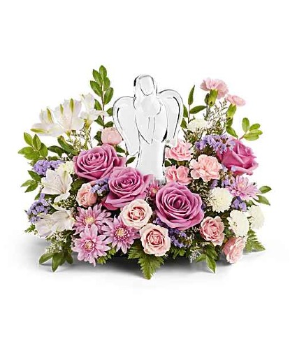 In Heaven's Arms Bouquet Centerpiece