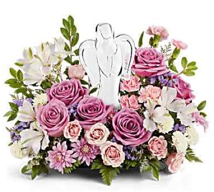 IN HEAVEN'S ARMS FLOWER ARRANGEMENT