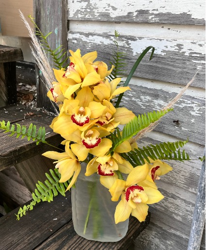 In Love With Orchids Orchid Arrangement