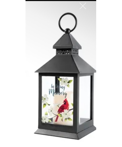 In loving Memory Cardinal Lantern Lantern 