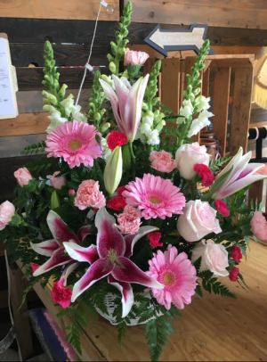 In Loving Memory Funeral Arrangement