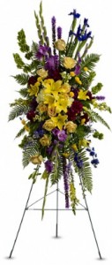 In Loving Memory  Standing Spray