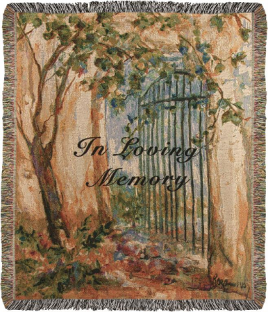 In Loving Memory Throw Gift