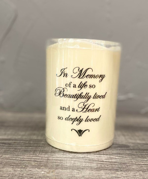 In Memory Sympathy   Solar Candle