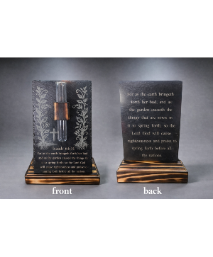 In Remembrance slate plaque 