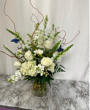 In the Arms of an Angel vase arrangement