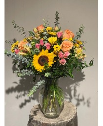 I love you to the Moon and back  Vase 
