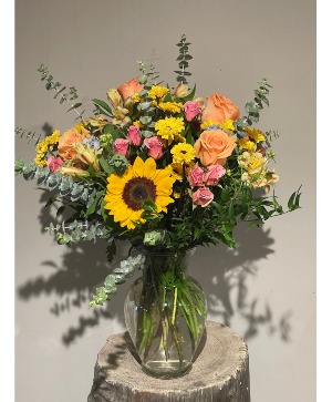 I love you to the Moon and back  Vase 