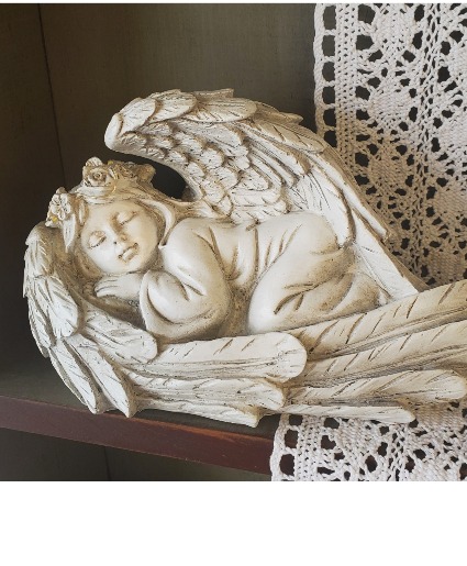 INDOOR ANGEL ADD TO YOUR ARRANGEMENT or PLANTER