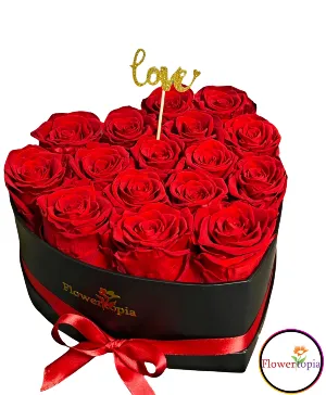 Infinite Love 18 Long-lasting Rose Arrangement 