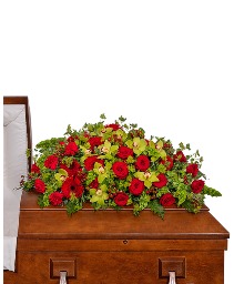 Infinite Love Casket Spray Sympathy