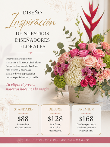 Inspiración para mamá Mothers Day 2026 in San Juan, PR | ELIKONIA FLOWERS