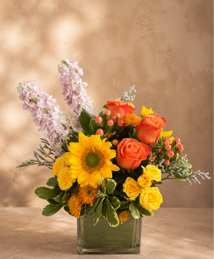Sunny Side Vase Arrangement