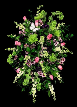 Inspirational Purple Roses and Fillers