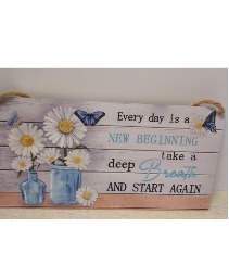 Inspirational Sign Daisies  NFS-ISD 