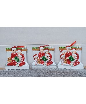 Family Ornaments Christmas