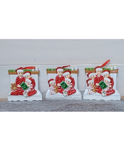 Family Ornaments Christmas