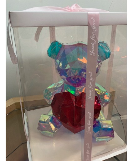 Iridescent Bear  that lights up 
