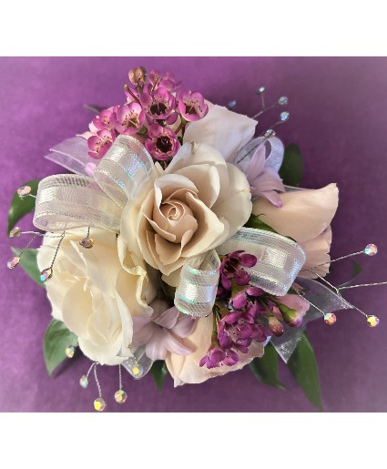 Iridescent Charm Wrice Corsage