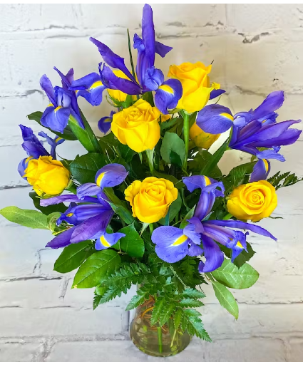 Iris Rose Bouquet 