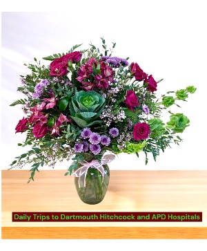 Irish Rose Garden Vase Arrangement