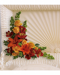 Island Sunset Casket Insert 