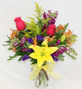Island Sunset Fresh Arrangement
