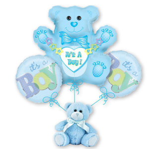 It's a Boy Balloon Bouquet Balloon Bouquet