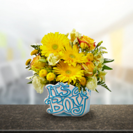 it's a Boy bouquet