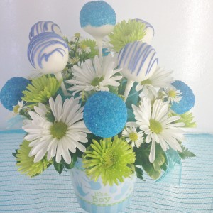 It's a Boy Pops & Posies Flowers and Sweets in Jamestown, NC | Blossoms Florist & Bakery