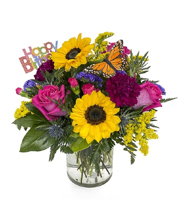 Its So Your Day  Glass Cylinder Vase  in Oakdale, NY | POSH FLORAL DESIGNS INC.