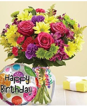 It's Your Day Bouquet Vase arrangement