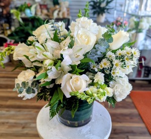 Ivory Breeze Vase Arrangement