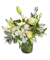 Ivory Charm  Vase Arrangement