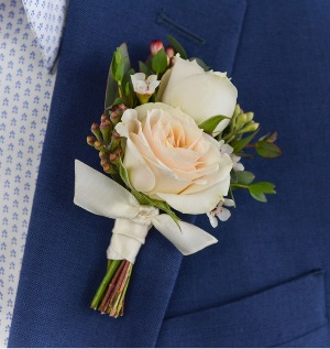 Ivory Cream Spray Roses 