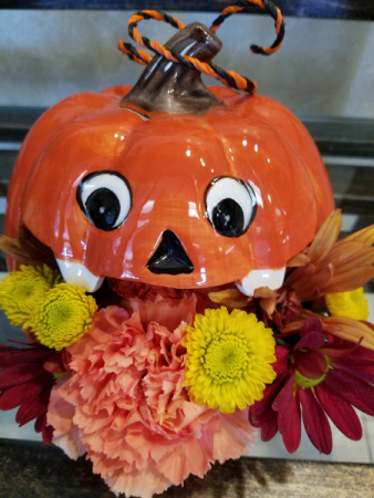 Jack-o-lantern Candy Dish 