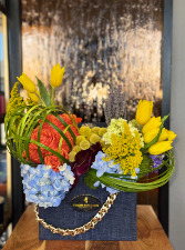 Jean Bag Floral Box  