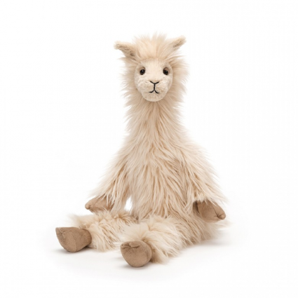 JELLYCAT LOUIS LLAMA PLUSH STUFFED ANIMAL 