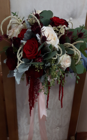 Jennifer Bouquet Cascade Bridal Bouquet 