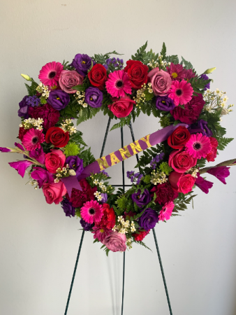 jewel tone heart 
